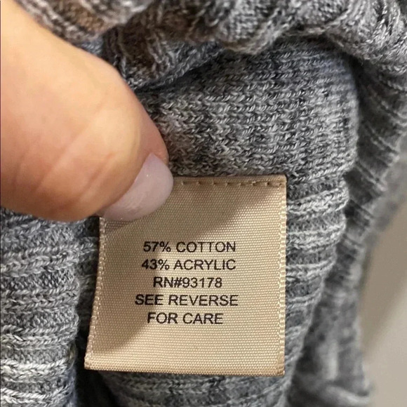 Philosophy | Gray V-Neck Button-Detail ribbed Maxi Dress - medium - Anthropologi - Picture 4 of 5